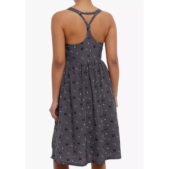 Disney Parks Her Universe Star Wars Rebel Icons Midi Athletic Dress 2X - Picture 2 of 10